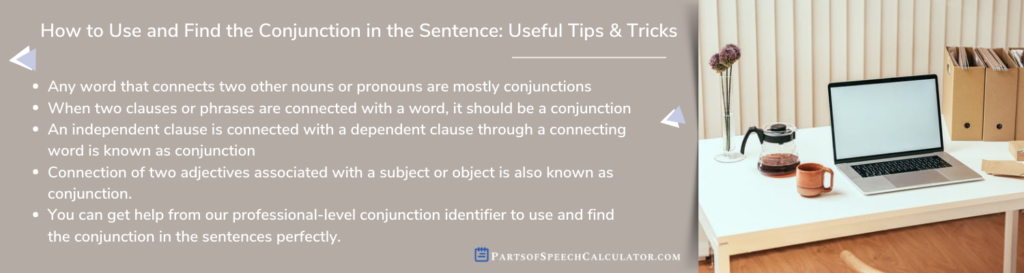 conjunction checker