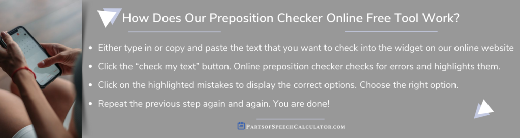 find preposition